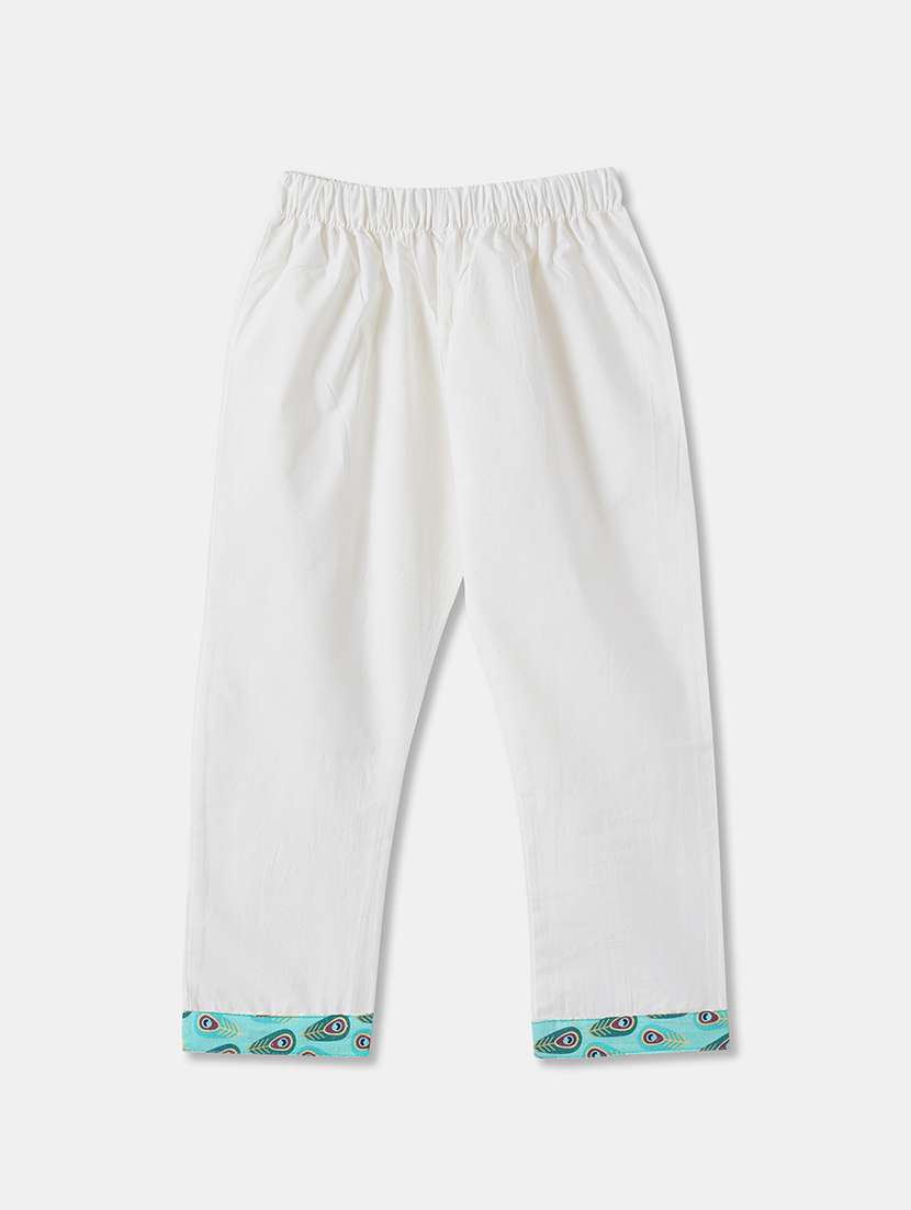 boys printed long sleeve kurta & pyjama set - 21962620 -  Standard Image - 3