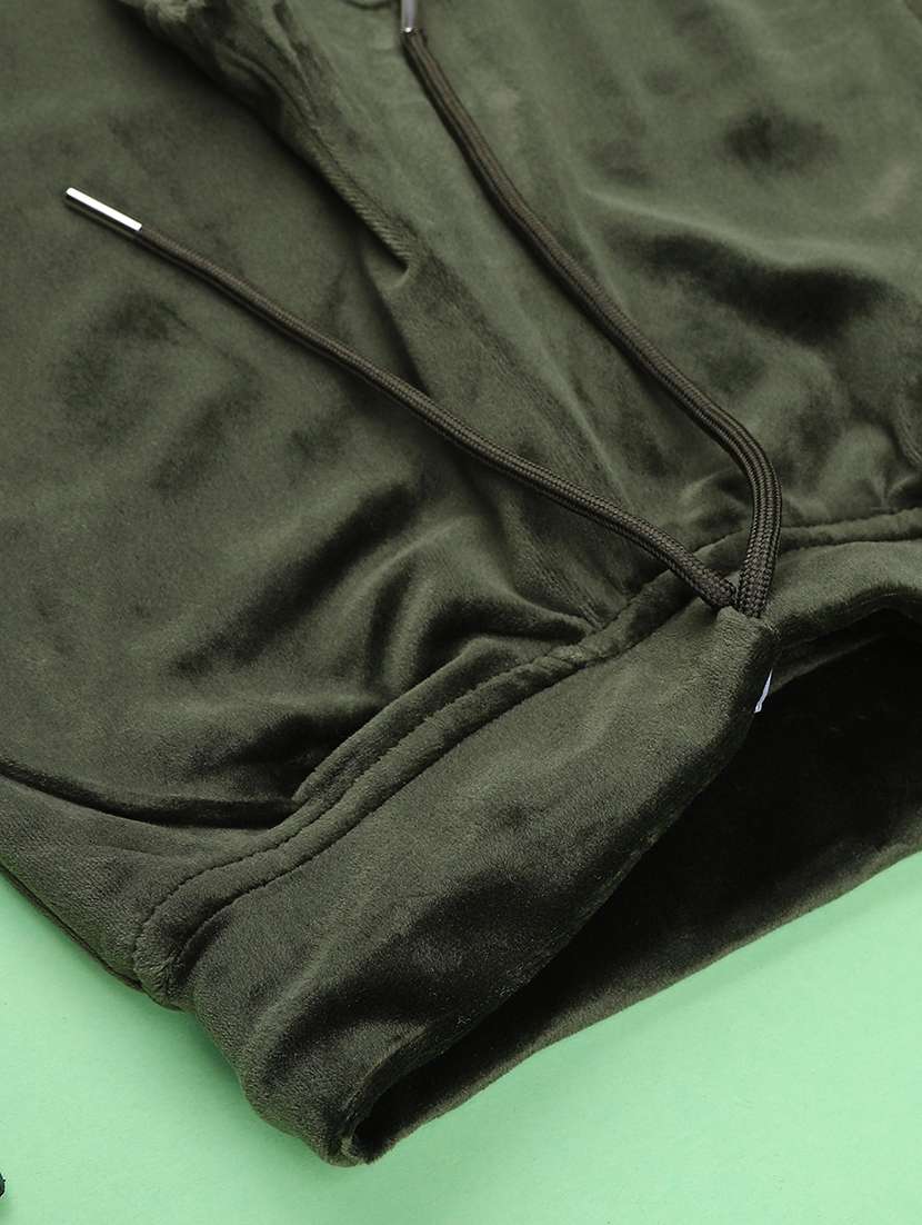 girls solid mid rise pajama - 21962658 -  Standard Image - 3