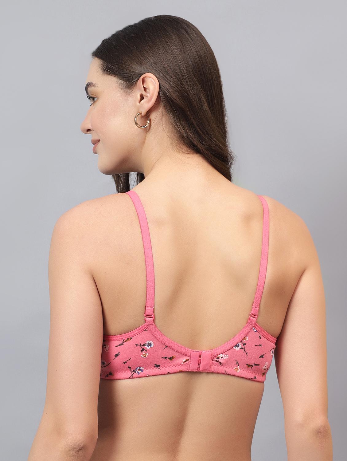 women pack of 3 printed lightly padded t-shirt bra - 21962917 - Standard Image - 5