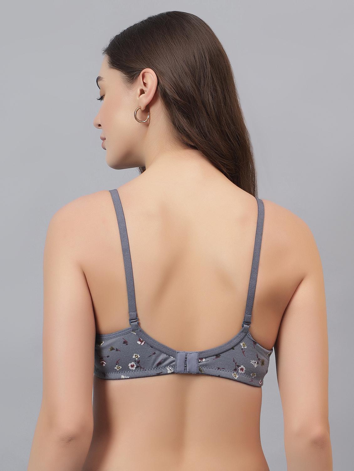 women pack of 3 printed lightly padded t-shirt bra - 21962917 - Standard Image - 8