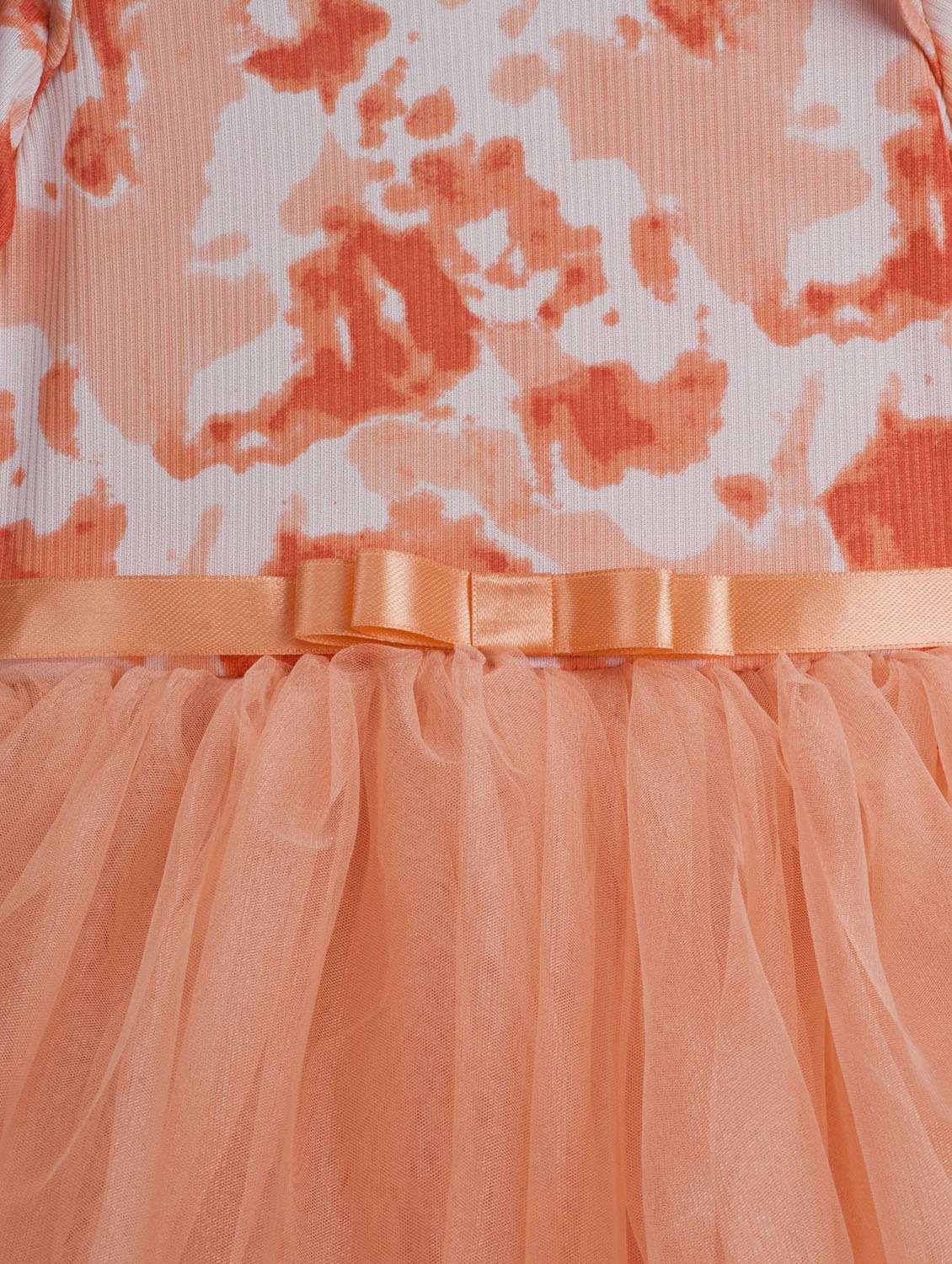 girls printed short sleeve fit & flare dress - 21963190 -  Standard Image - 3