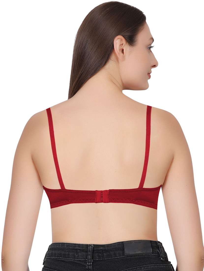 women self designed lace detailed regular bra - 21963230 -  Standard Image - 3