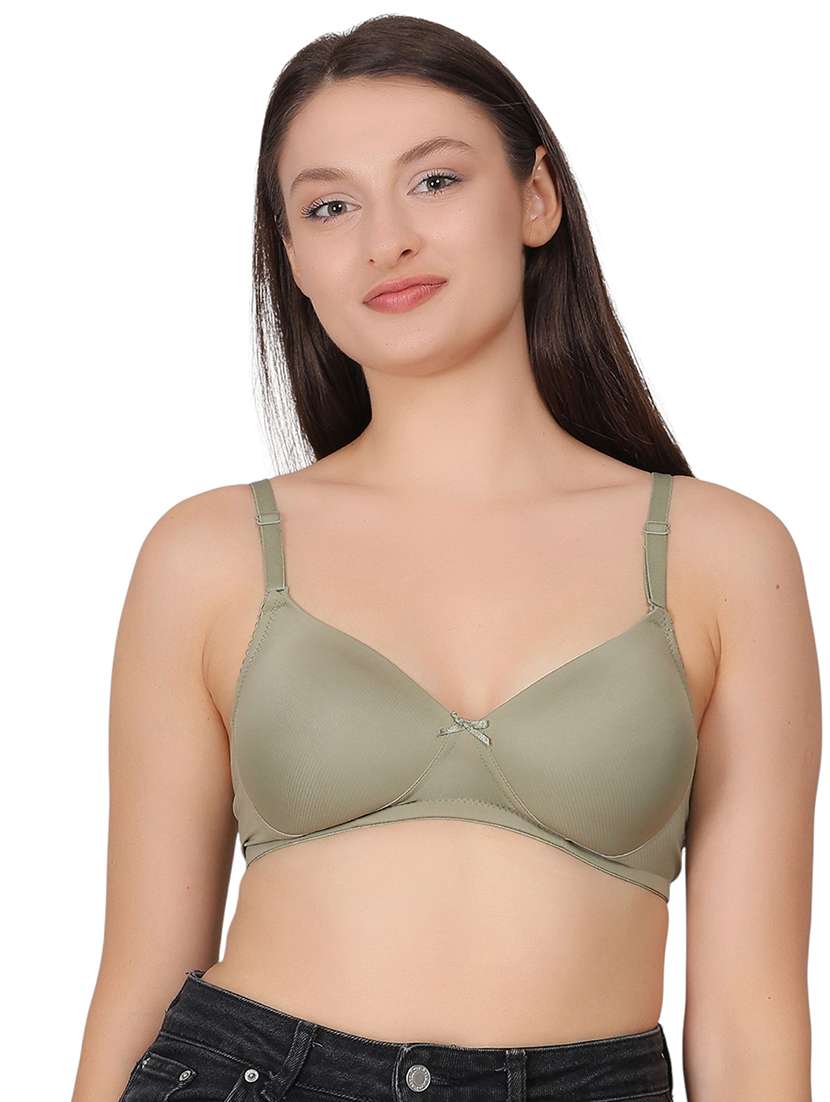 women solid lightly padded t-shirt bra - 21963235 - Zoom Image - 0