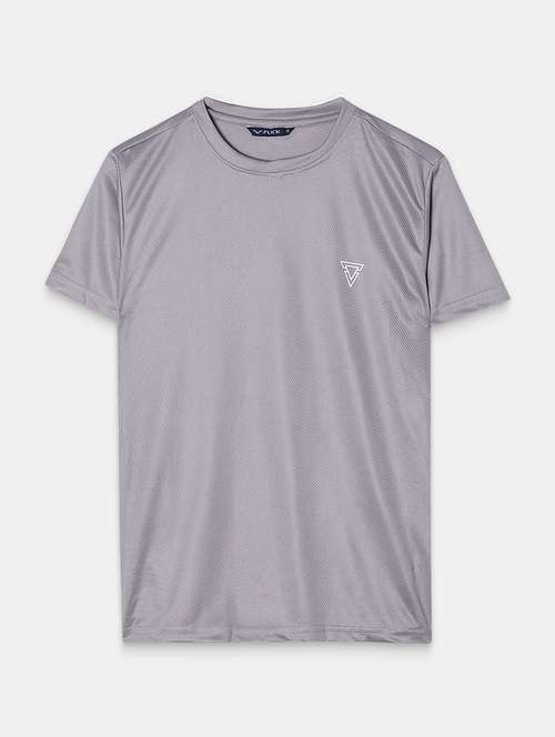 light grey polyester tshirt - 21963961 - Standard Image - 0