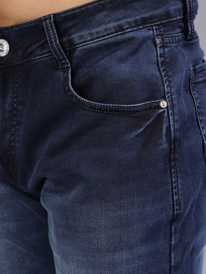 men washed mid rise full length jeans - 21964206 -  Standard Image - 5