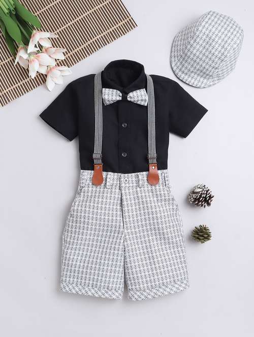 boys printed shirt and shorts with golf cap - 21964407 -  Standard Image - 0