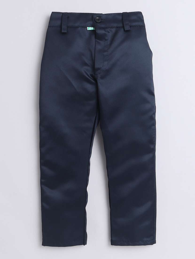navy blue polyester suit sets twin & dungree - 21964409 -  Standard Image - 3