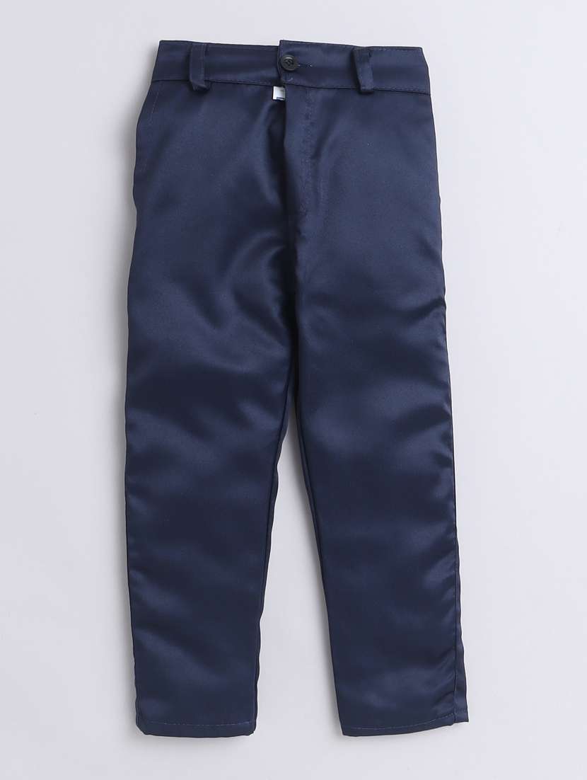 navy blue polyester suit sets twin & dungree - 21964412 -  Standard Image - 3