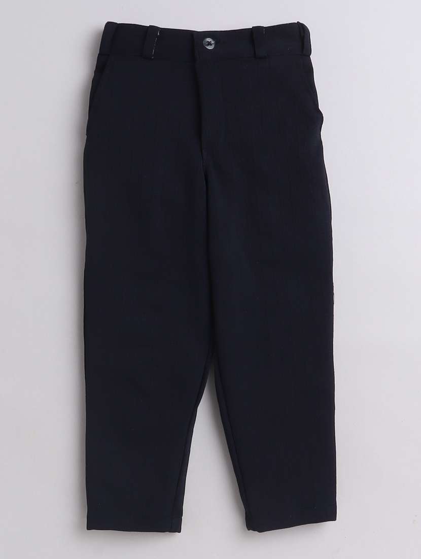 navy blue polyester suit sets twin & dungree - 21964422 -  Standard Image - 3