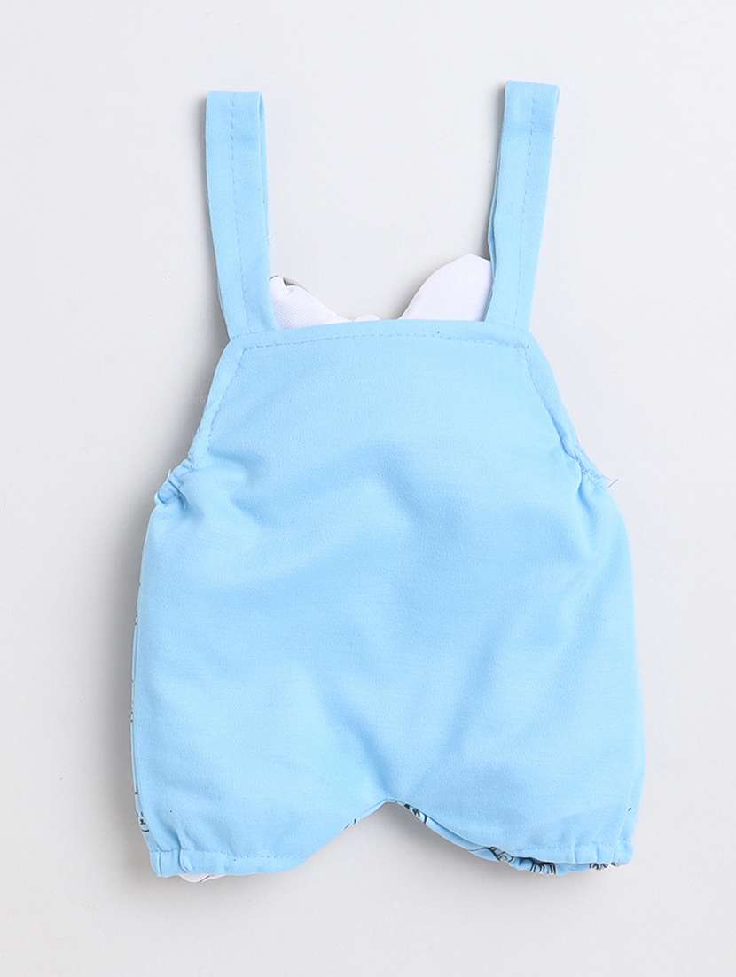 boys printed t-shirt and dungree set - 21964478 -  Standard Image - 3