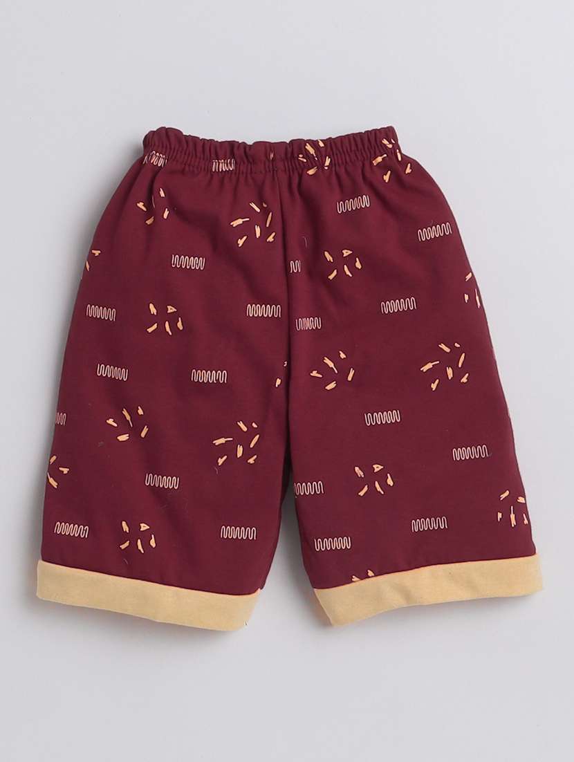 boys solid vest & shorts casual wear set - 21964719 -  Standard Image - 3