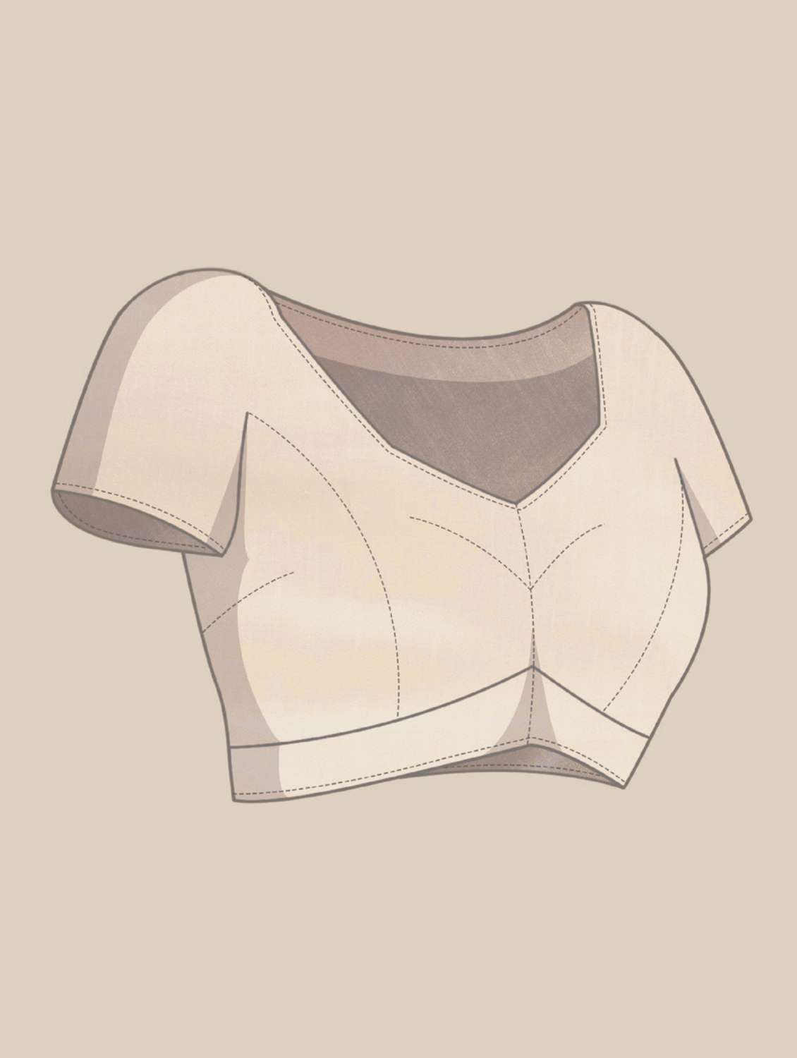 women floral printed bordered saree with blouse - 21964791 -  Standard Image - 3