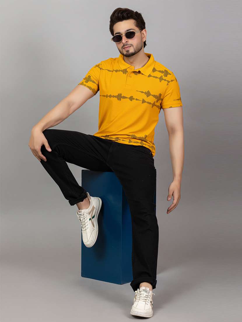 men printed short sleeve slim fit casual shirt - 21964804 - Standard Image - 3