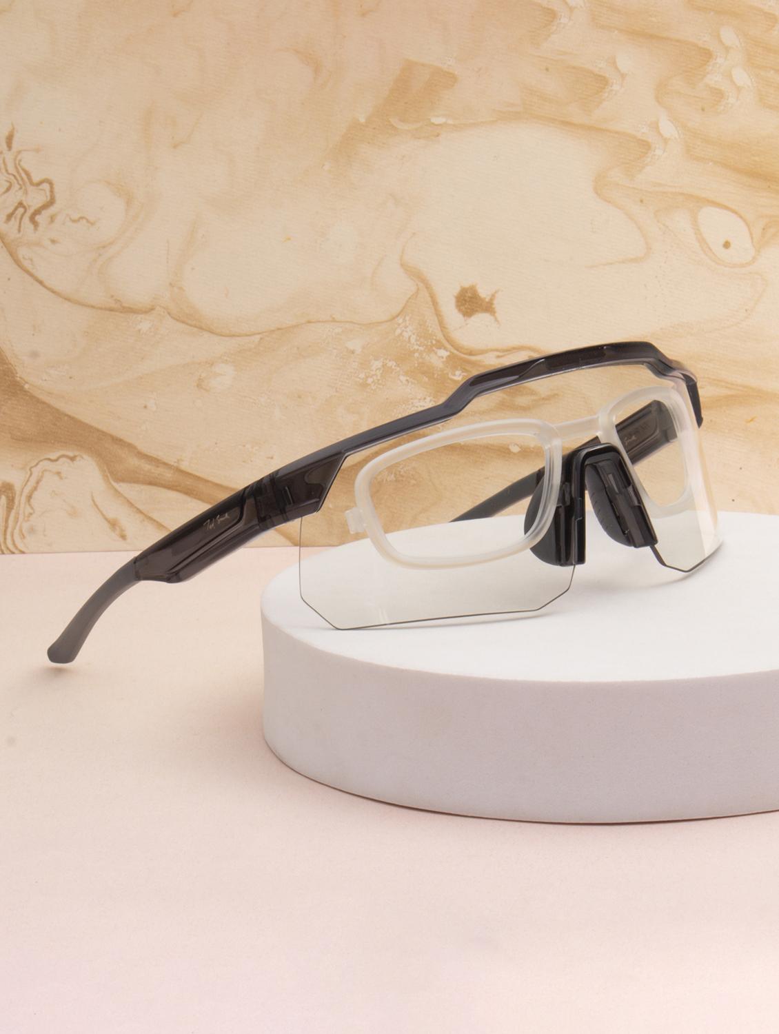 unisex grey sports shooting glasses with photochromic lens  - 21964965 -  Zoom Image - 0