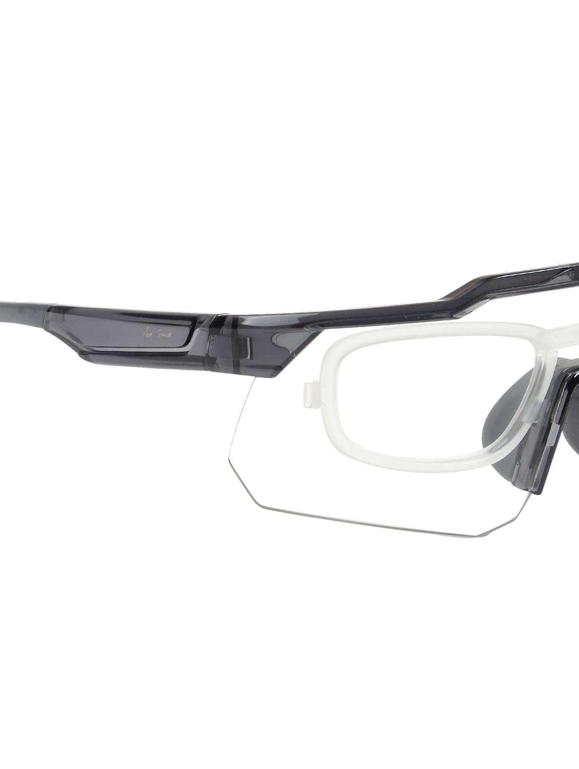 unisex grey sports shooting glasses with photochromic lens - 21964965 - Standard Image - 8