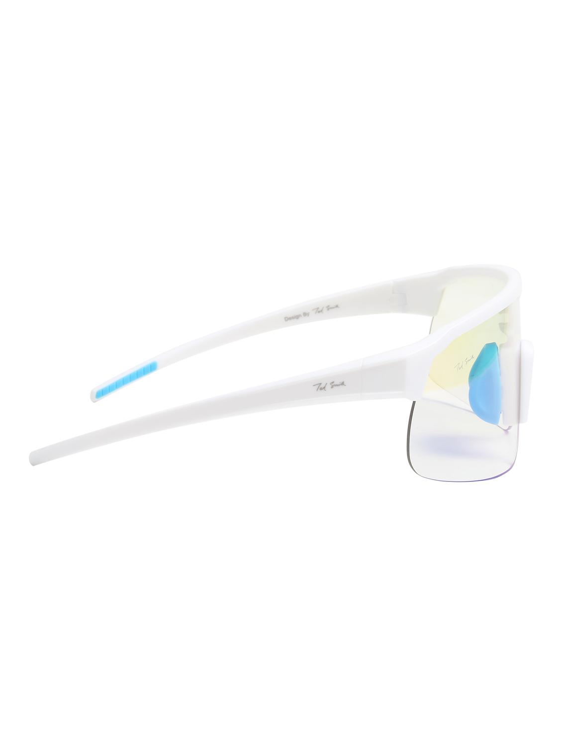 unisex white sports shooting glasses - 21964967 - Standard Image - 5