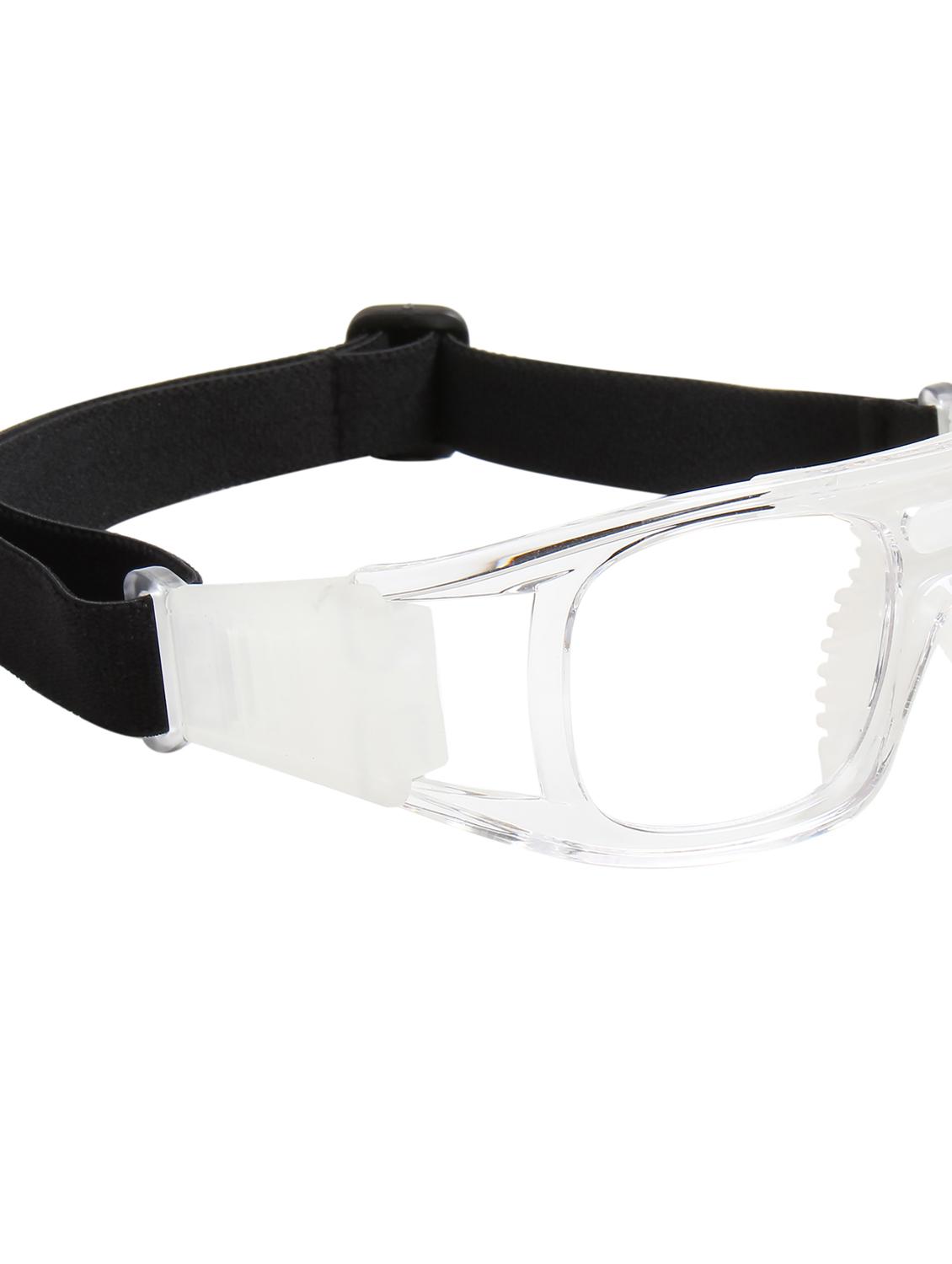 unisex transparent wrap around sports sunglasses - 21964968 - Standard Image - 3