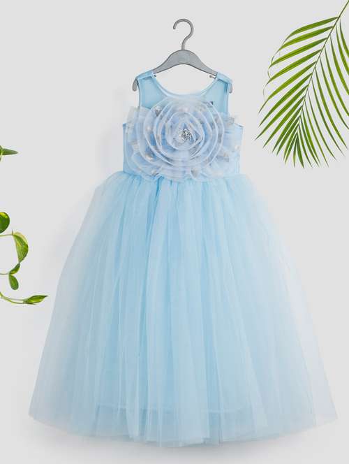 girls embellished sleeveless party gown - 21964983 -  Standard Image - 0