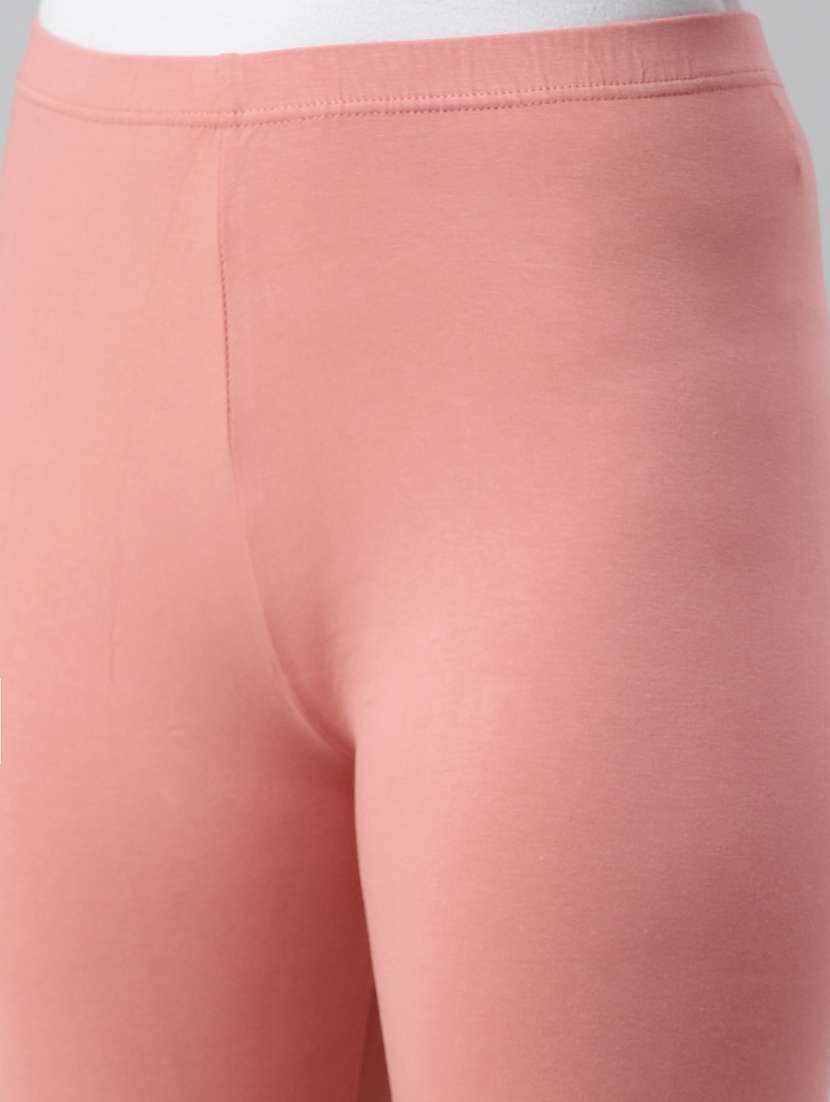 women solid mid rise full length legging - 21965033 -  Standard Image - 3