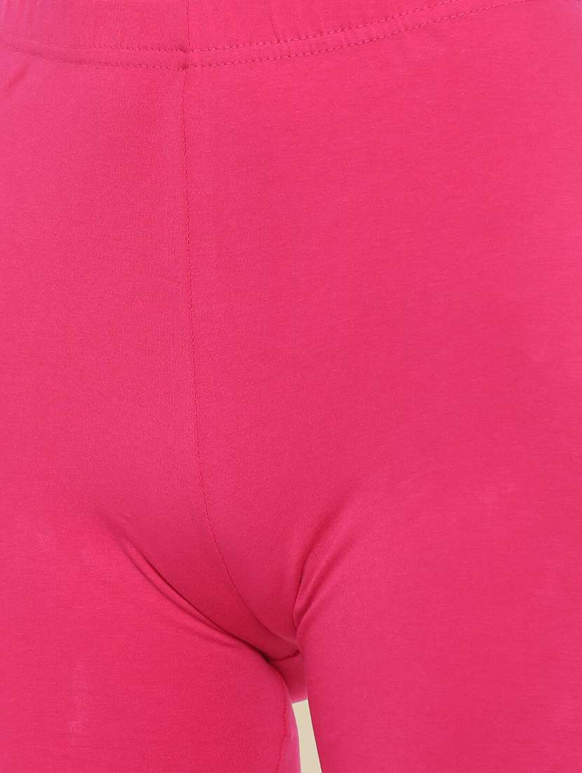 women solid mid rise ankle length legging - 21965043 -  Standard Image - 3