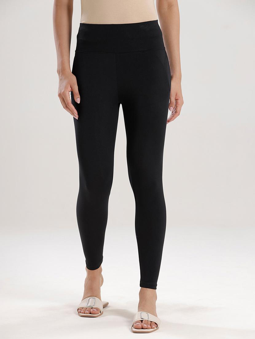 women solid mid rise ankle length legging - 21965051 -  Zoom Image - 0