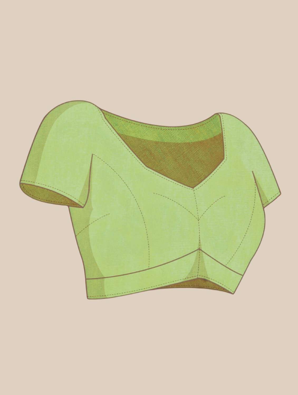 women floral printed bordered saree with blouse - 21965055 -  Standard Image - 3