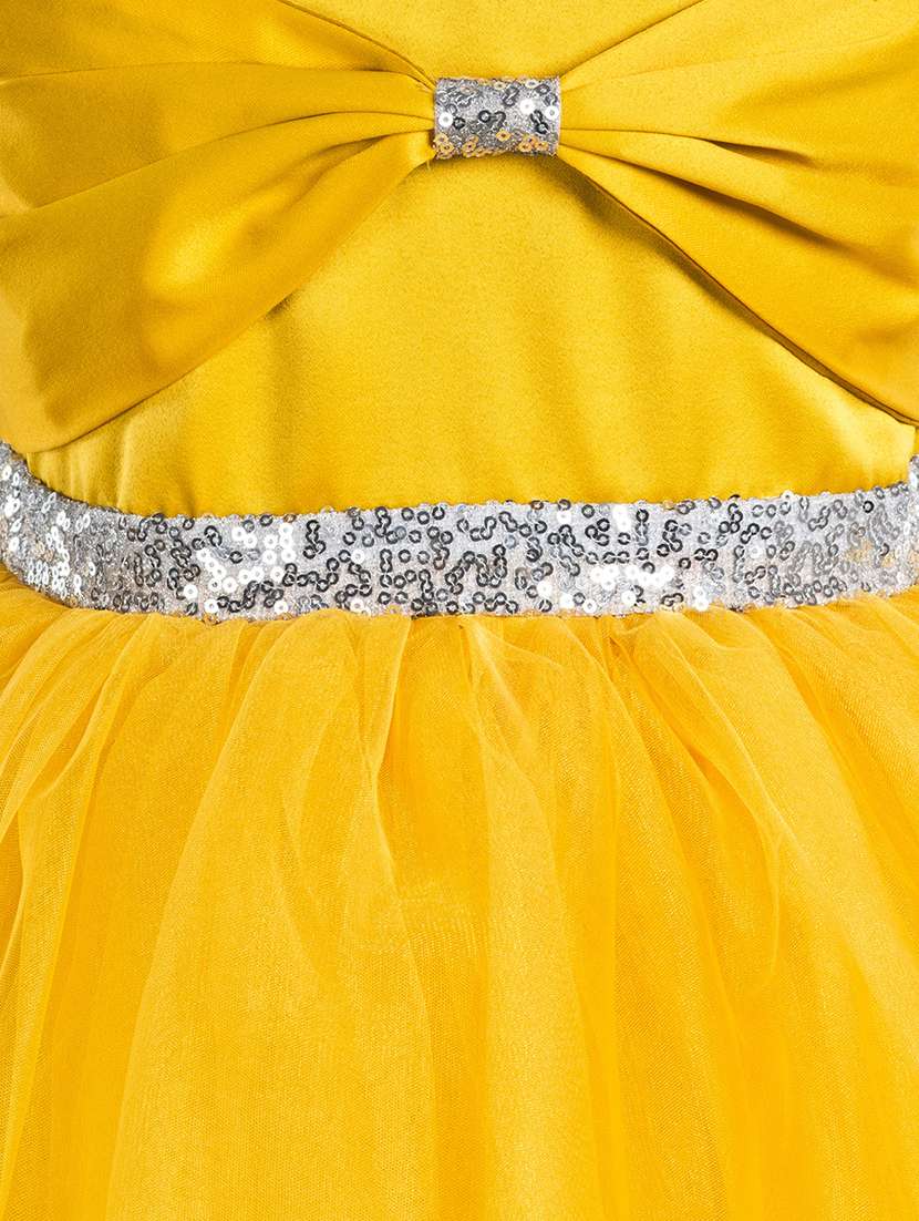 girls embellished sleeveless flared frock - 21965062 -  Standard Image - 3