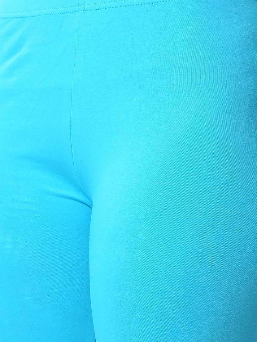 women solid mid rise full length legging - 21965147 -  Standard Image - 3