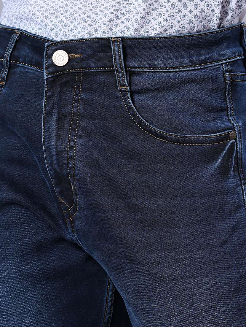 men washed mid rise full length jeans - 21965230 -  Standard Image - 5