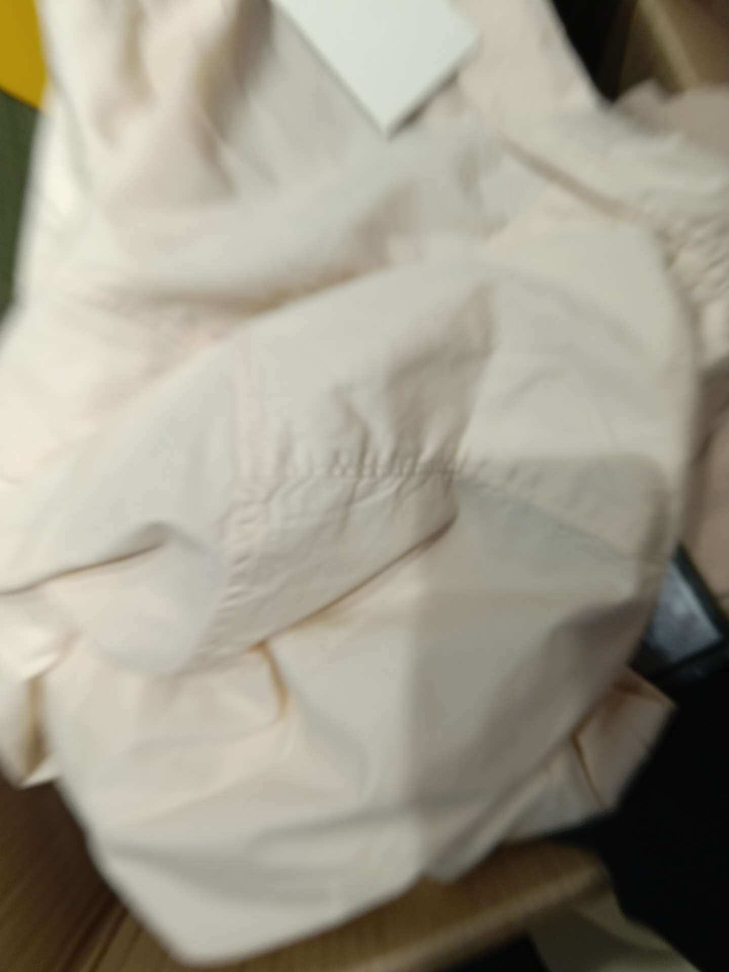 light beige twill casual shirt - 21965287 - Zoom Image - 0