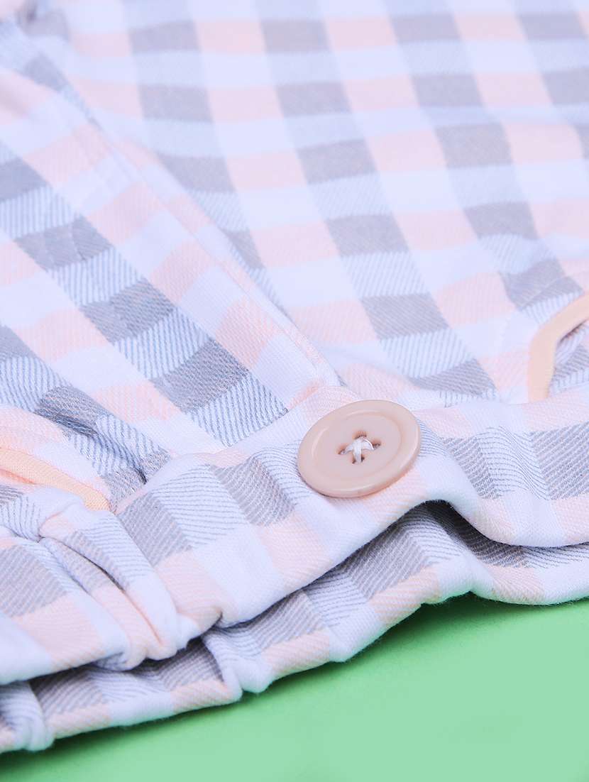 boys checkered t-shirt & shorts twin set  - 21965297 -  Standard Image - 5