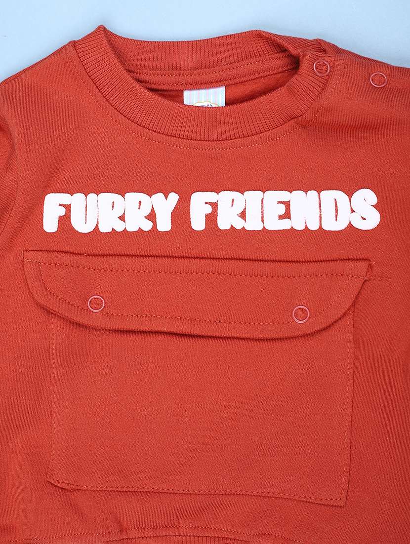 boys printed long sleeve sweatshirt - 21965343 -  Standard Image - 3