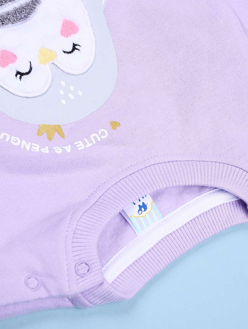 girls solid with work long sleeve sweatshirt - 21965382 -  Standard Image - 3