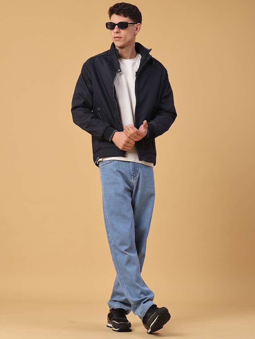 men solid long sleeve quilted jacket - 21965435 -  Standard Image - 5