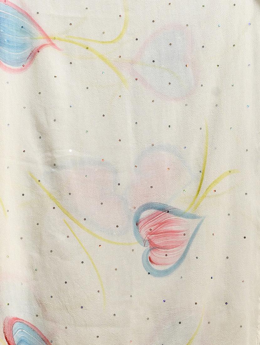 women white printed embellished dupatta - 21965853 - Standard Image - 5