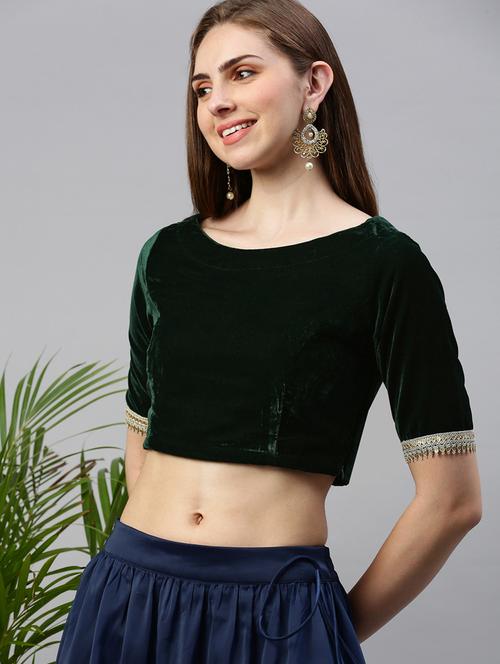 women solid short sleeve stitched blouse - 21966138 - Standard Image - 0