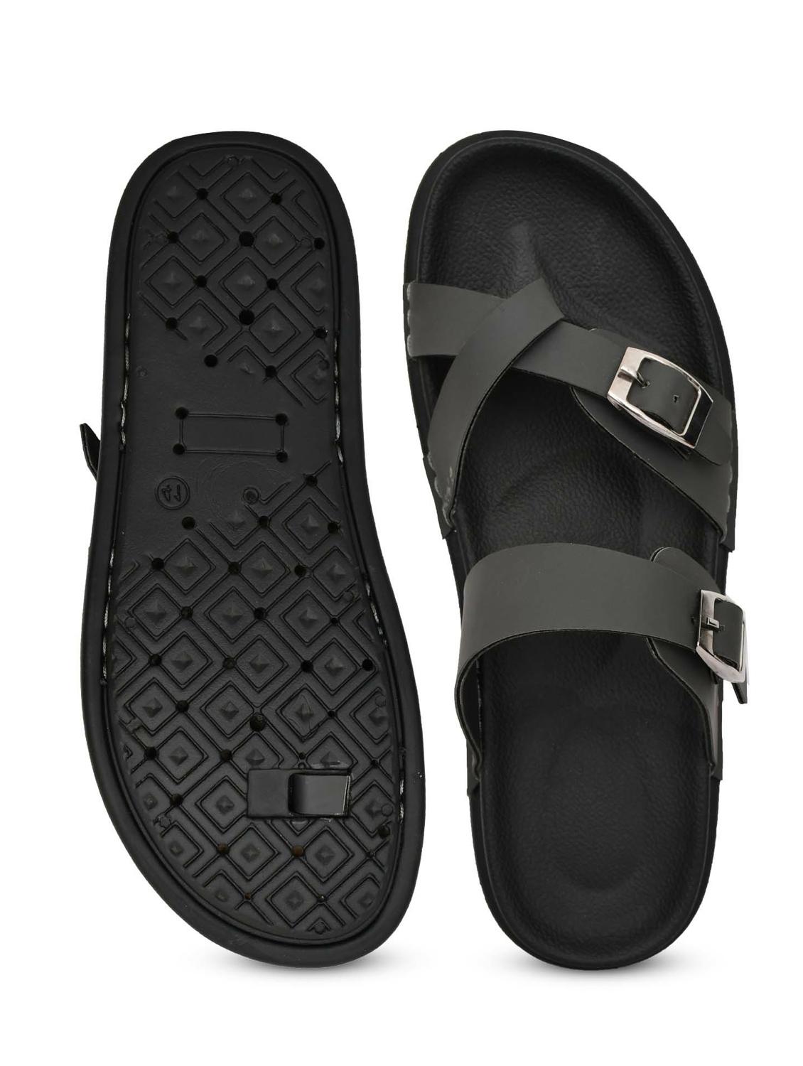 men solid toe separator sandal - 21966220 - Standard Image - 5