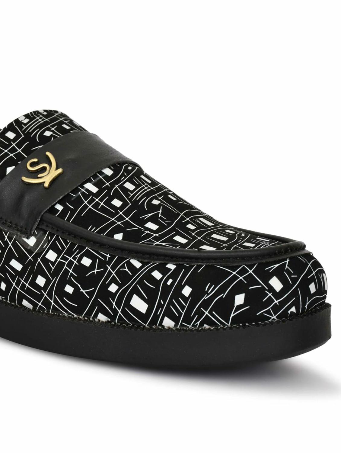 men printed slip on loafer - 21966221 - Standard Image - 5