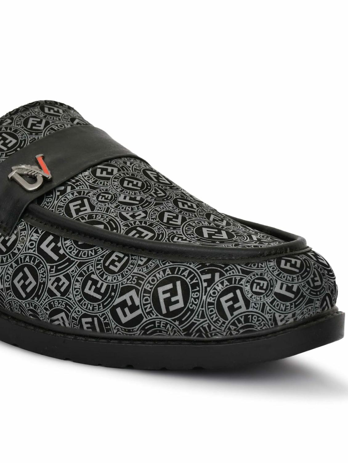 men printed slip on loafer - 21966222 - Standard Image - 5