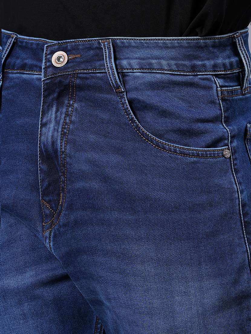 men washed mid rise full length jeans - 21966368 -  Standard Image - 5