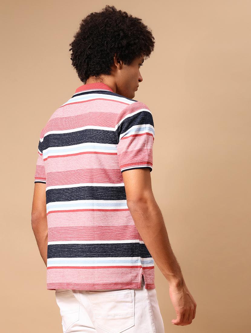 rust poly cotton plain tshirt - 21966590 - Standard Image - 3