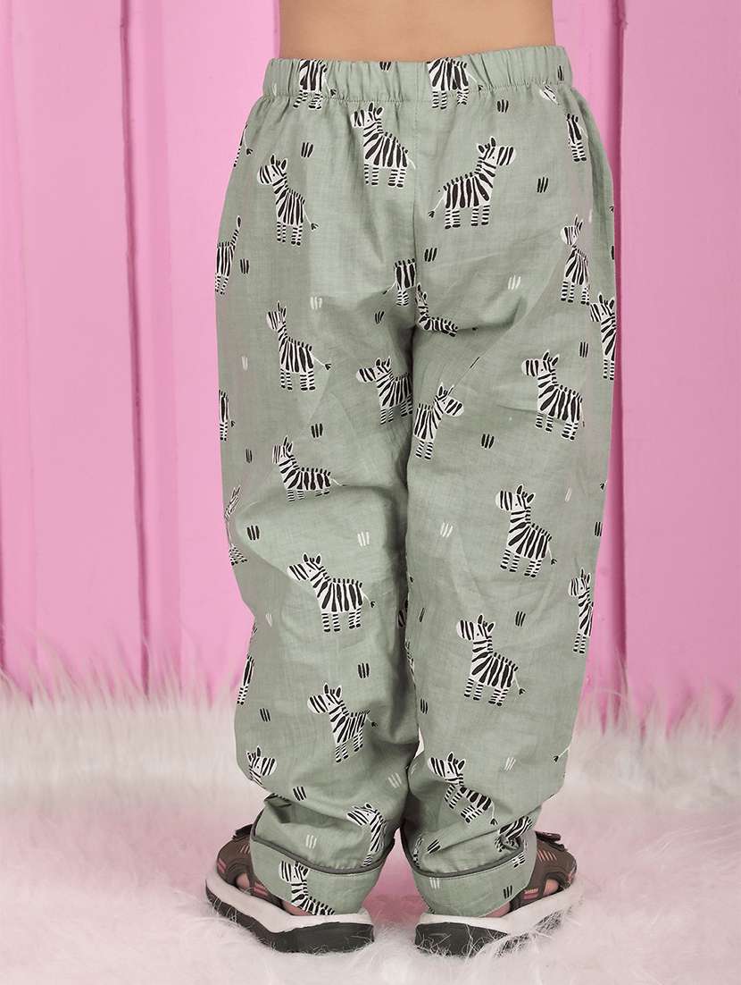 Boys Printed Long Sleeve Nightwear Pyjama Set - 21966797 -  Standard Image - 5