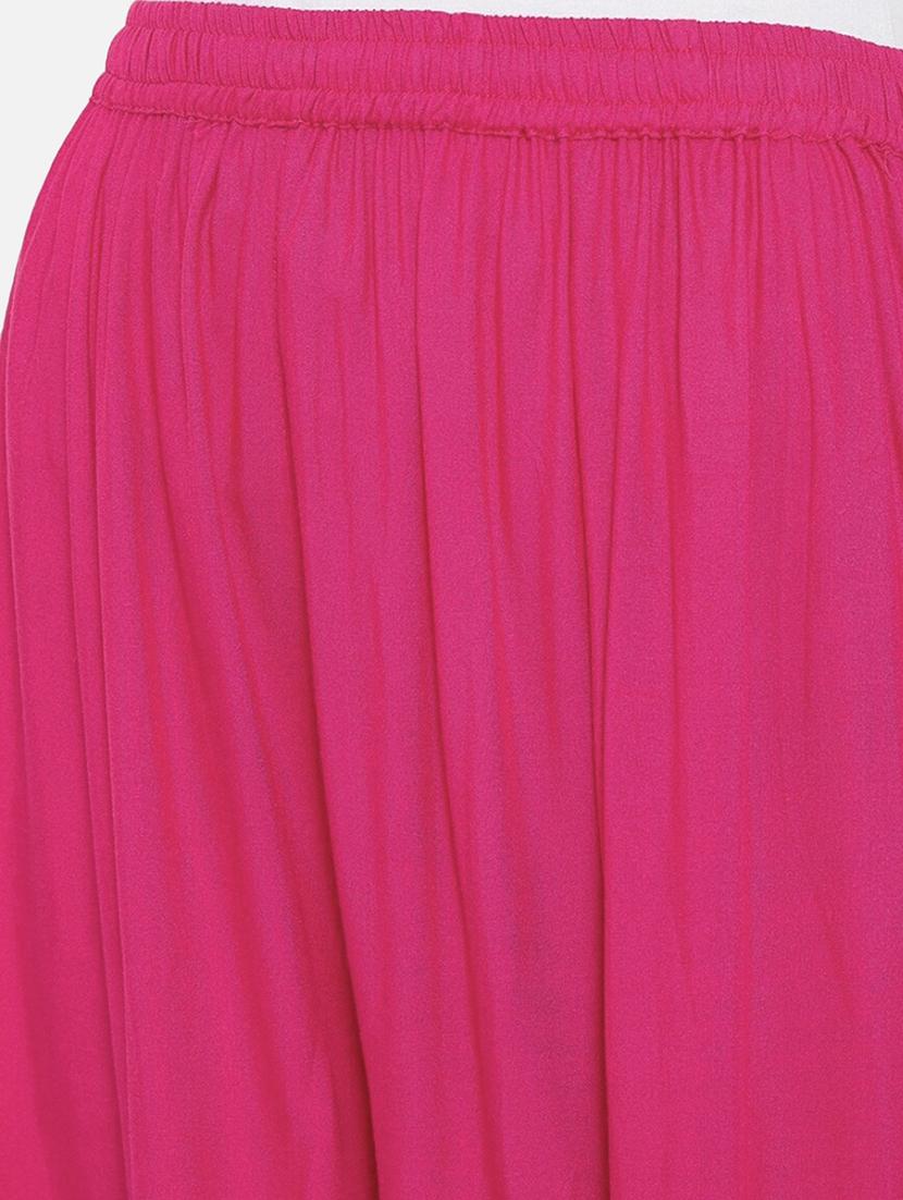 women mirror work mid rise flared maxi skirt - 21966871 - Standard Image - 3