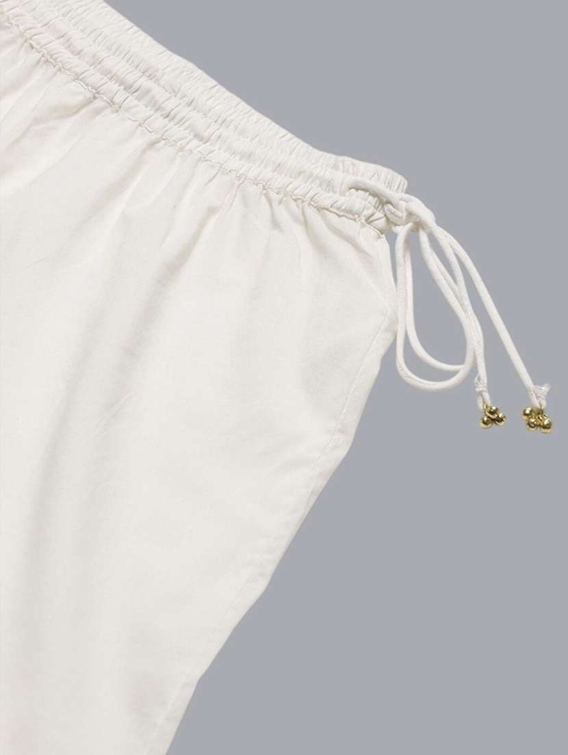 women solid with work mid rise gotta work sharara - 21966930 -  Standard Image - 3