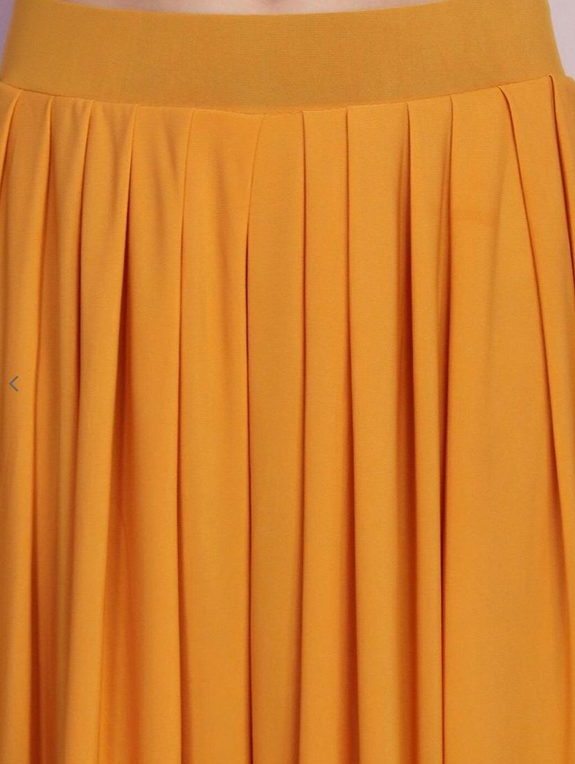 women solid mid rise flared palazzo - 21967048 - Standard Image - 3
