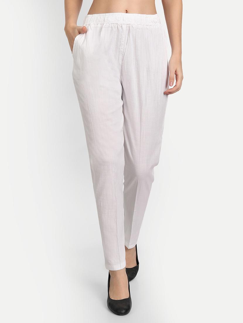 women solid regular fit tapered pant  - 21967088 -  Zoom Image - 0