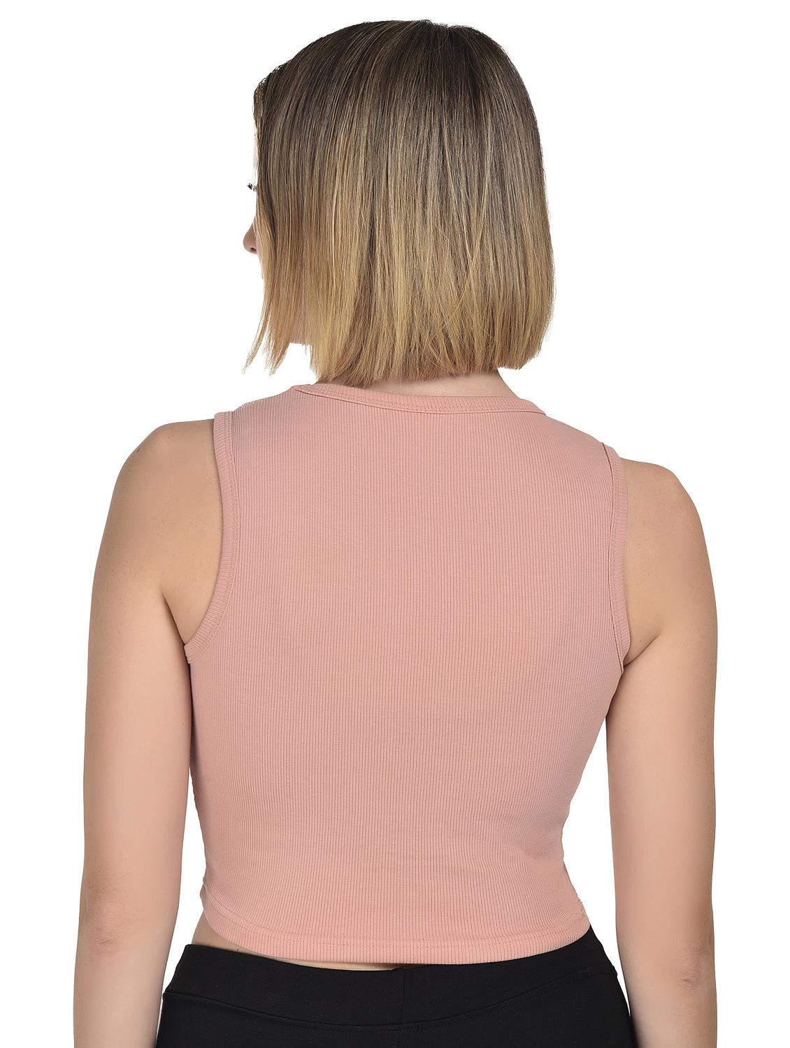 women pack of 2 solid sleeveless crop top - 21967122 - Standard Image - 8