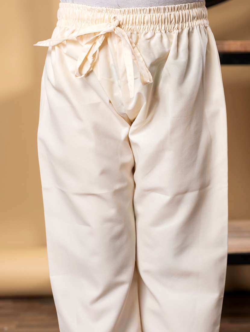 boys printed kurta and pyjama with nehru jacket - 21967226 -  Standard Image - 5