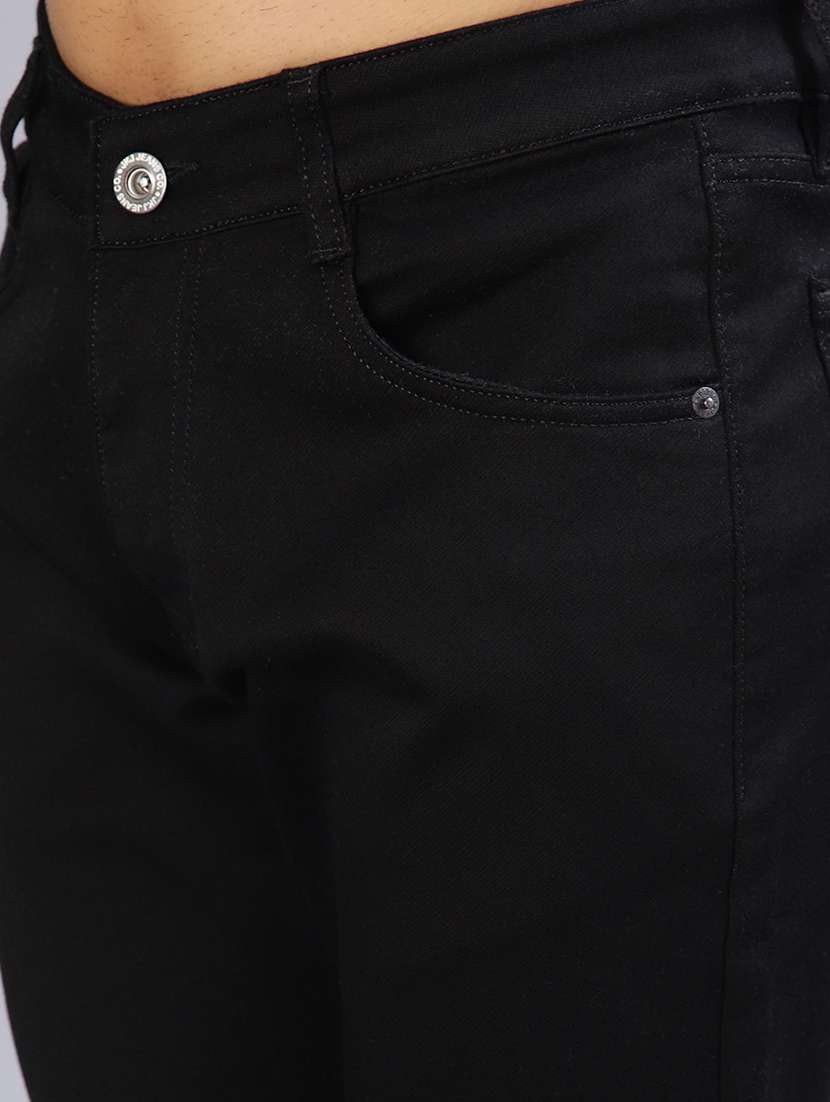 men plain mid rise full length jeans - 21967819 -  Standard Image - 5