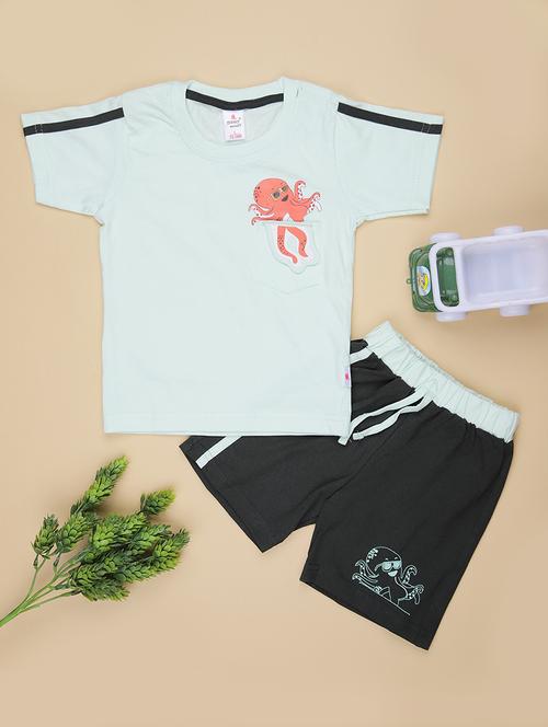 green cotton suit sets coords set - 21967847 -  Standard Image - 0
